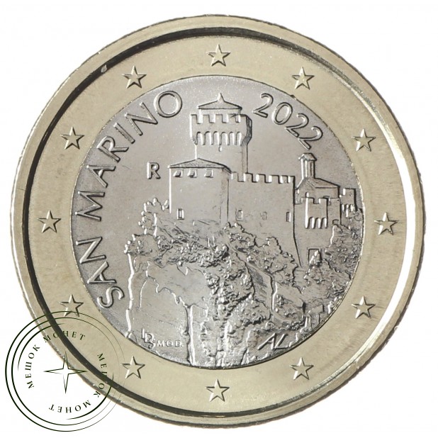 Сан-Марино 1 евро 2022