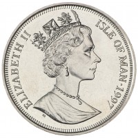 Остров Мэн 1 крона 1997 Рождение Христа