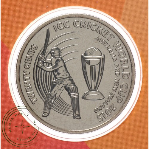 Австралия 20 центов 2015 Чемпионат мира по крикету 2015 — 937034687