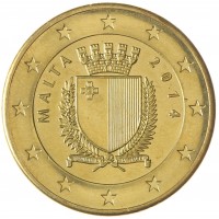 Монета Мальта 5 евро 2014 100 лет началу Первой Мировой войны