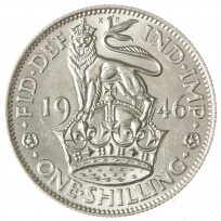Монета Великобритания 1 шиллинг 1946
