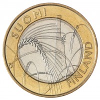 Монета Финляндия 5 евро 2011 Исторические регионы Финляндии - Савония