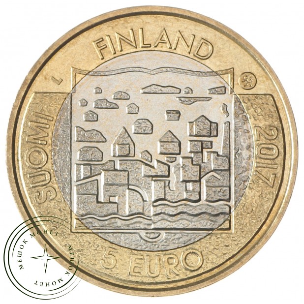 Финляндия 5 евро 2017 Юхо Кусти Паасикиви (1946-1956)