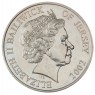 Джерси 5 фунтов 2002 50 лет коронации Королевы Елизаветы II