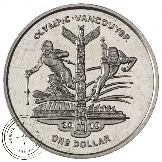 Сьерра-Леоне 1 доллар 2009 XXI зимние Олимпийские Игры в Ванкувере 2010 - Спортсмены