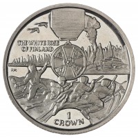 Остров Мэн 1 крона 2005 Награды - Орден Белой розы Финляндии