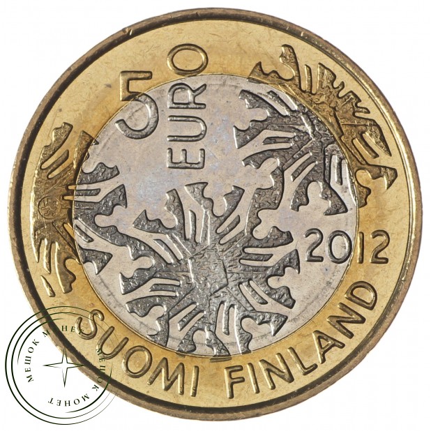 Финляндия 5 евро 2012 Северная природа - Фауна
