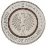 Германия 5 евро 2018 Субтропическая зона