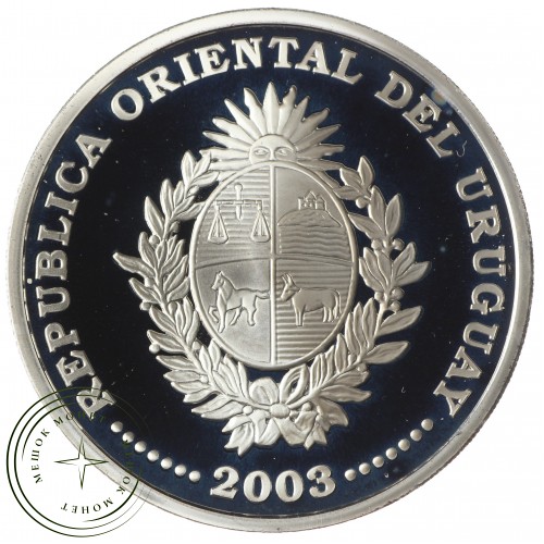 Уругвай 1000 песо 2003 Чемпионат мира по футболу 2006 — 937035019