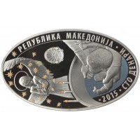 Северная Македония 100 денаров 2015 День Ангела - Дмитрий