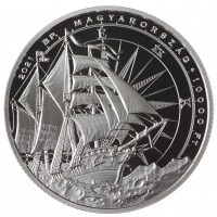 Монета Венгрия 10000 форинтов 2021 235 лет со дня рождения Морица Августа Бенёвского