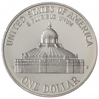 Монета США 1 доллар 2000 200 лет Библиотеке Конгресса