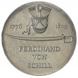 ГДР 5 марок 1976 200 лет со дня рождения Фердинанда фон Шилля