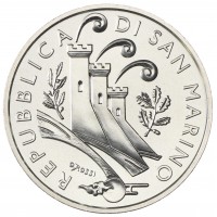 Сан-Марино 10 евро 2022 Китайский гороскоп - год крысы