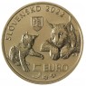 Словакия 5 евро 2022 Рыси