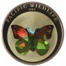 Палау 1 доллар 2008 Дикая природа Тихого океана - Бабочка Белянка