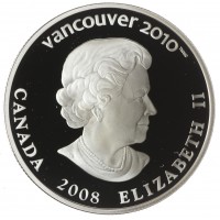 Канада 25 долларов 2008 XXI зимние Олимпийские Игры в Ванкувере 2010 - Фристайл