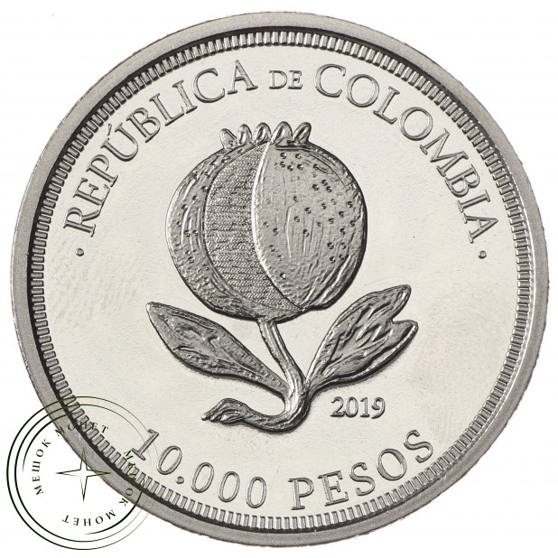 Колумбия 10.000 песо 2019 200 лет Независимости