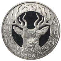 Казахстан 100 тенге 2020 Тотемы кочевников. Олень. В буклете