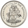 Багамы 25 центов 2005
