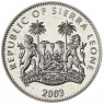 Сьерра-Леоне 1 доллар 2003 XXVIII летние Олимпийские Игры в Афинах 2004 - Стрельба из лука