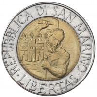 Сан-Марино 500 лир 1994