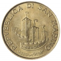 Монета Сан-Марино 200 лир 1993