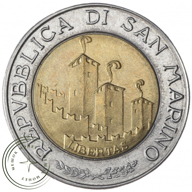 Сан-Марино 500 лир 1993