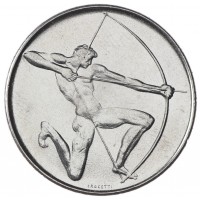 Сан-Марино 100 лир 1980 XXII летние Олимпийские Игры в Москве 1980