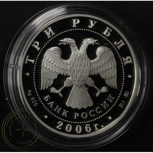3 рубля 2006 Нижний Новгород