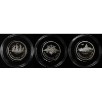 Монета Набор 1 рубль Надводные силы 2015