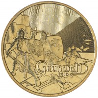 Монета Польша 2 злотых 2010 Великие сражения - Грюнвальдская битва