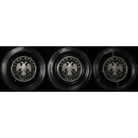 Монета Набор 1 рубль 2011 Ракетные войска стратегического назначения (РВСН)