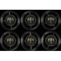 Монета Набор 1 рубль 2003 300-летие основания Санкт-Петербурга