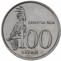 Монета Индонезия 100 рупий 1999