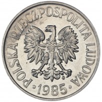 Польша 50 грошей 1985