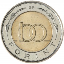 Монета Венгрия 100 форинтов 2020