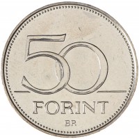 Монета Венгрия 50 форинтов 2019 Чемпионат мира по фехтованию 2019 в Будапеште