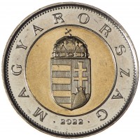 Монета Венгрия 100 форинтов 2022