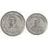 Либерия набор 2 монеты 5 и 10 долларов 2022