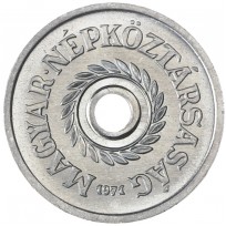 Монета Венгрия 2 филлера 1971