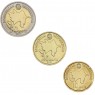 Азербайджан набор 3 монеты 10, 20, 50 гяпиков 2021