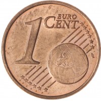 Монета Финляндия 1 евроцент 2004