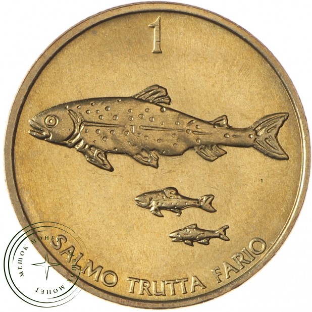 Словения 1 толар 1998