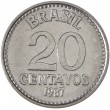Бразилия 20 сентаво 1987