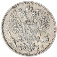 Монета Финляндия 50 пенни 1914