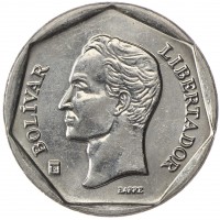 Монета Венесуэла 100 боливаров 2004