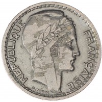 Монета Франция 10 франков 1947