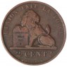 Бельгия 2 сантима 1873