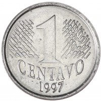 Бразилия 1 сентаво 1997